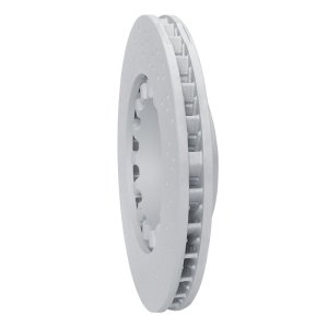 Porsche 911 Brake Rotor (1) - Left Front - R1 Concepts - Drilled Carbon Alloy GeoMET - `17-`23